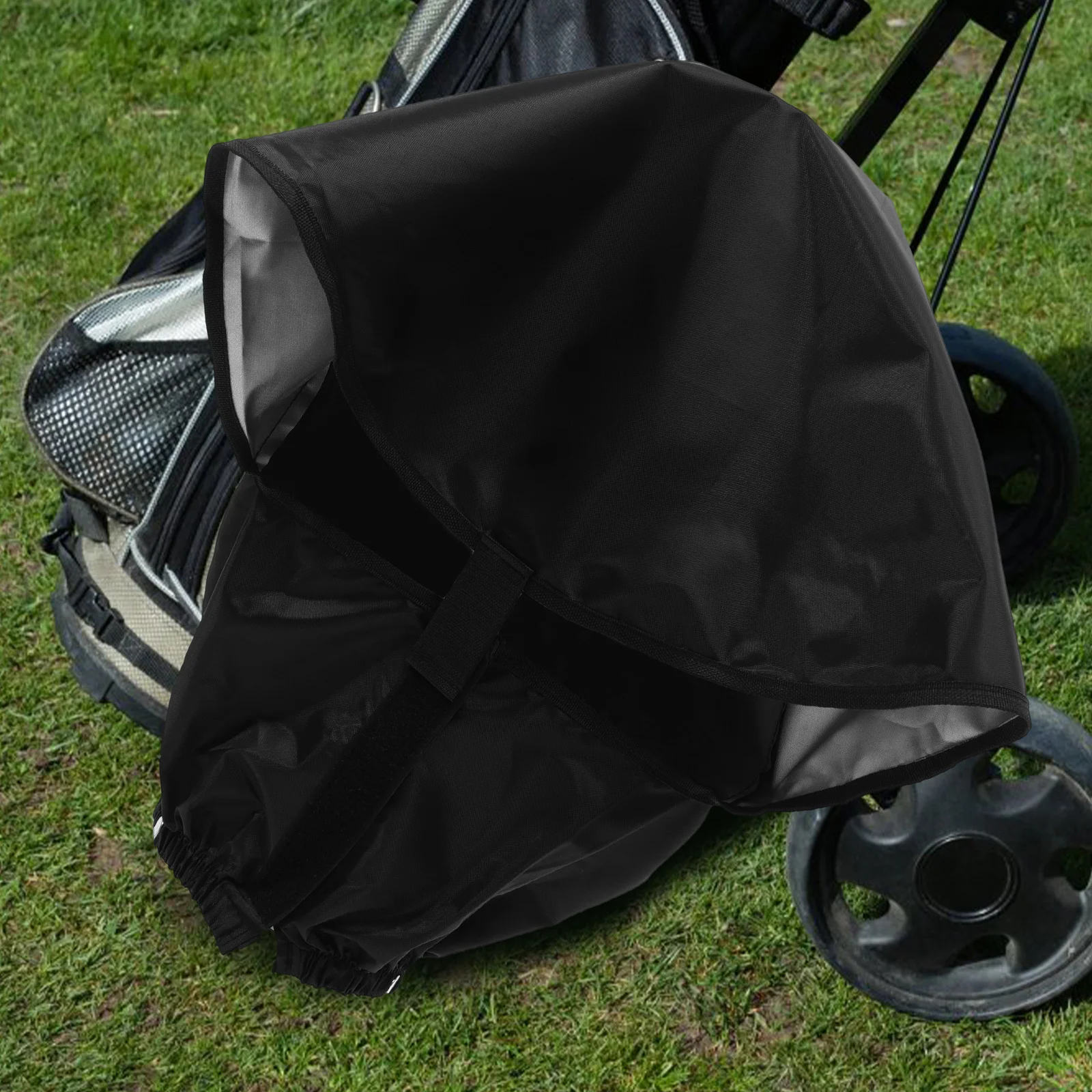 Golf Bag Rain Cover Sturdy Construction Wear Resistant Fabric Foldable Compact for Easy Storage Golf Club Bag Protector