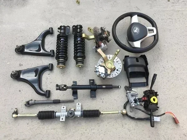 

Front MacPherson Strut Independent Suspension For Electric Cars And Pick Up And Mini Van Like In Main Picture And Steering