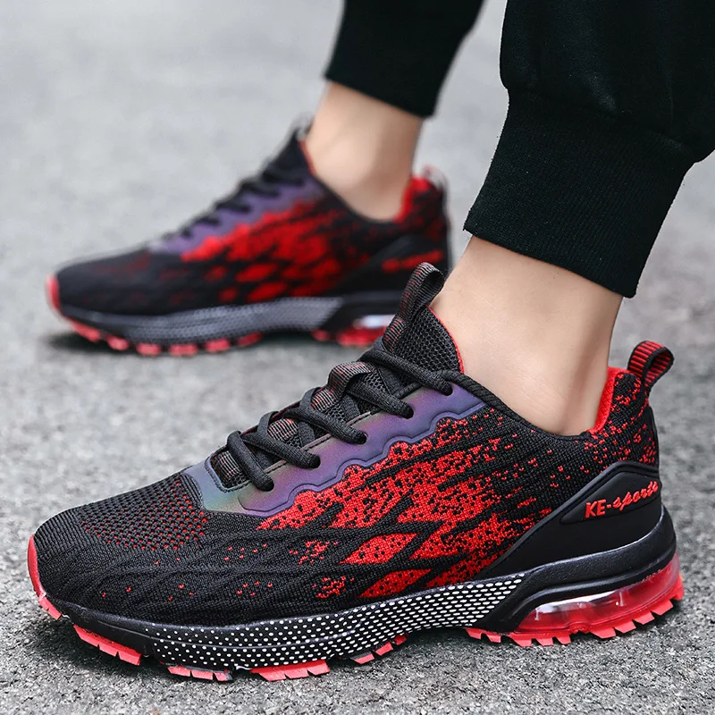 

Xiaomi Youpin Men Sneakers Sport Air Cushion Running Shoes Breathable Shock Absorption Mesh Comfortable Casual Trainers New 2023