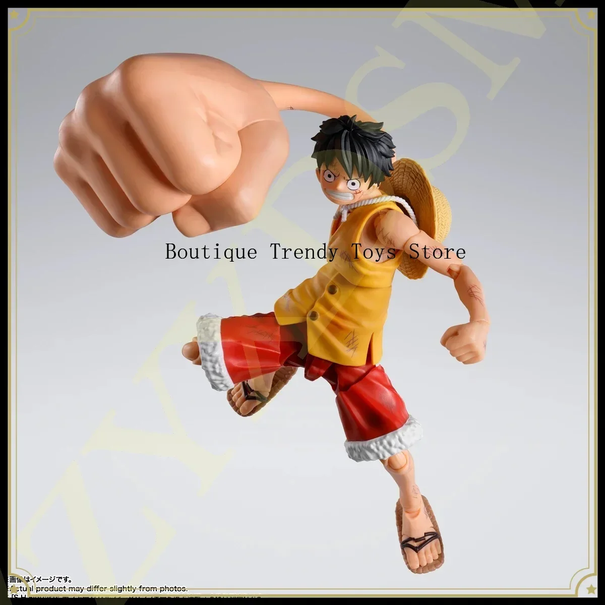 Bandai S.H.Figuarts One Piece Sir Crocodile Marineford Summit War Luffy Gear 3 Option Parts Set SHF Action Figure Model Toy view 6
