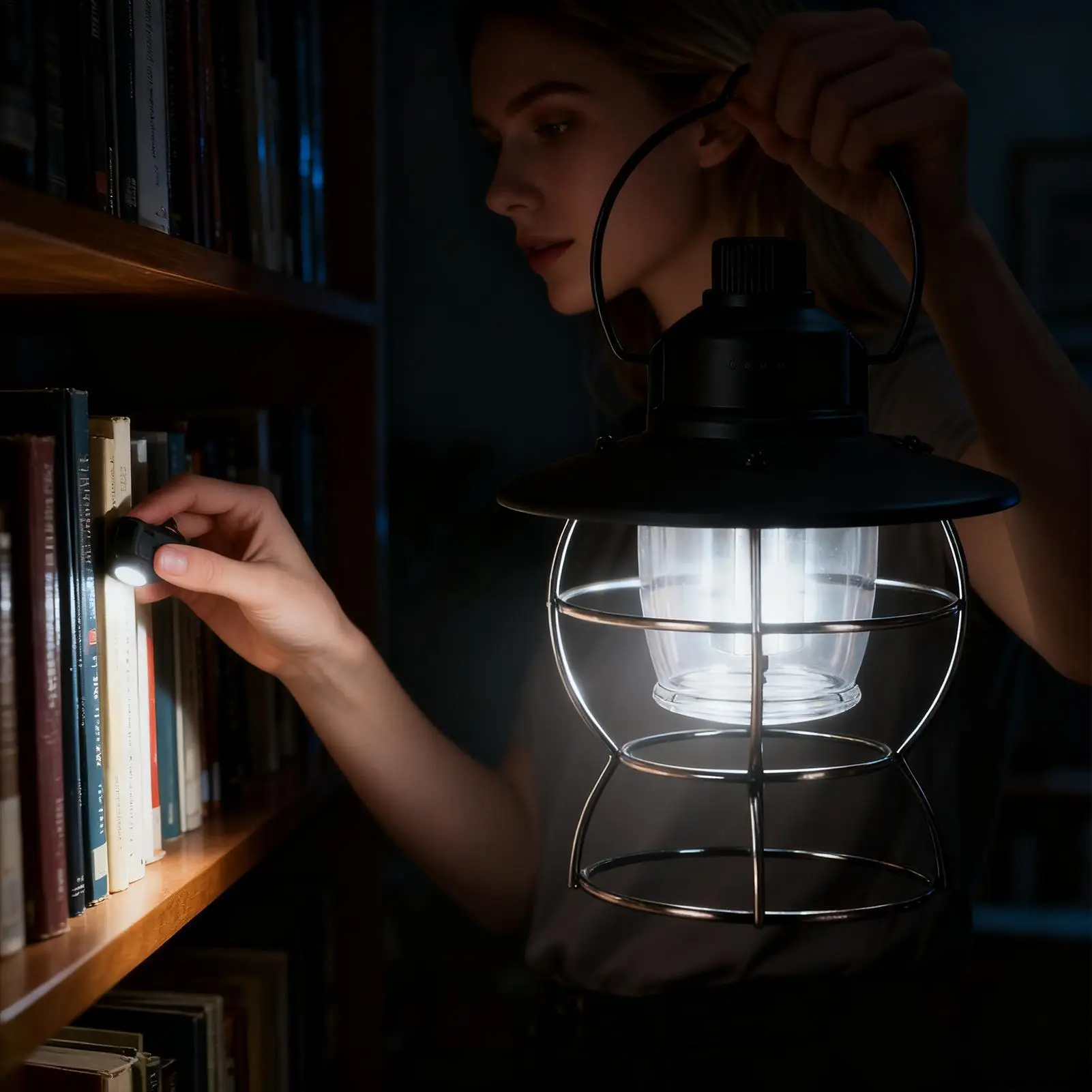 Vintage Lantern 3 Modes Retro LED Lantern Rechargeable Retro Light For Yard Outdoor Hiking Mountain Climbing Camping Garden