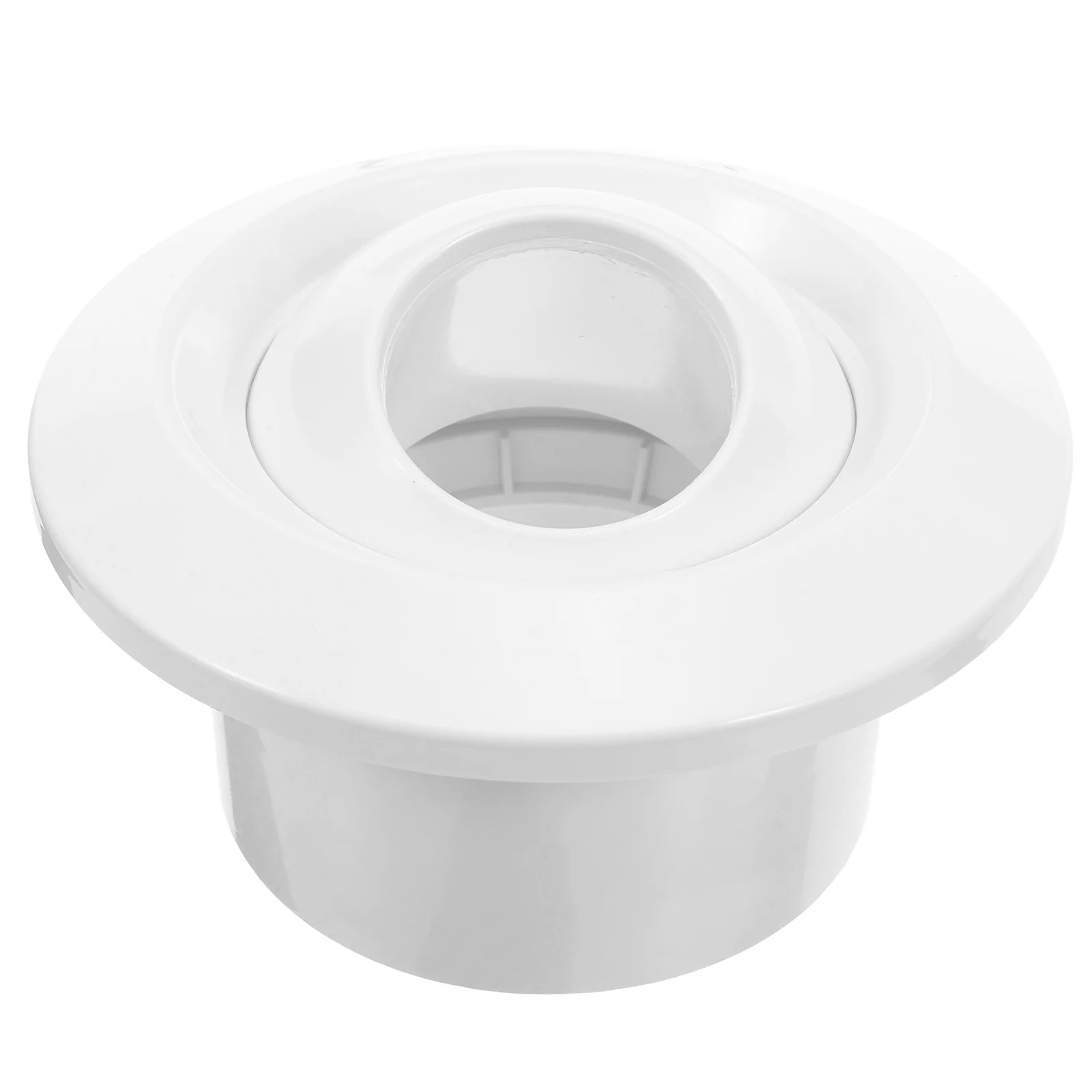 

Adjustable ABS Round Spherical Jet Nozzle 6 Inch Neck Size Rotatable Exhaust Vent Cover Ceiling Air Diffuser Soffit Vent Cover