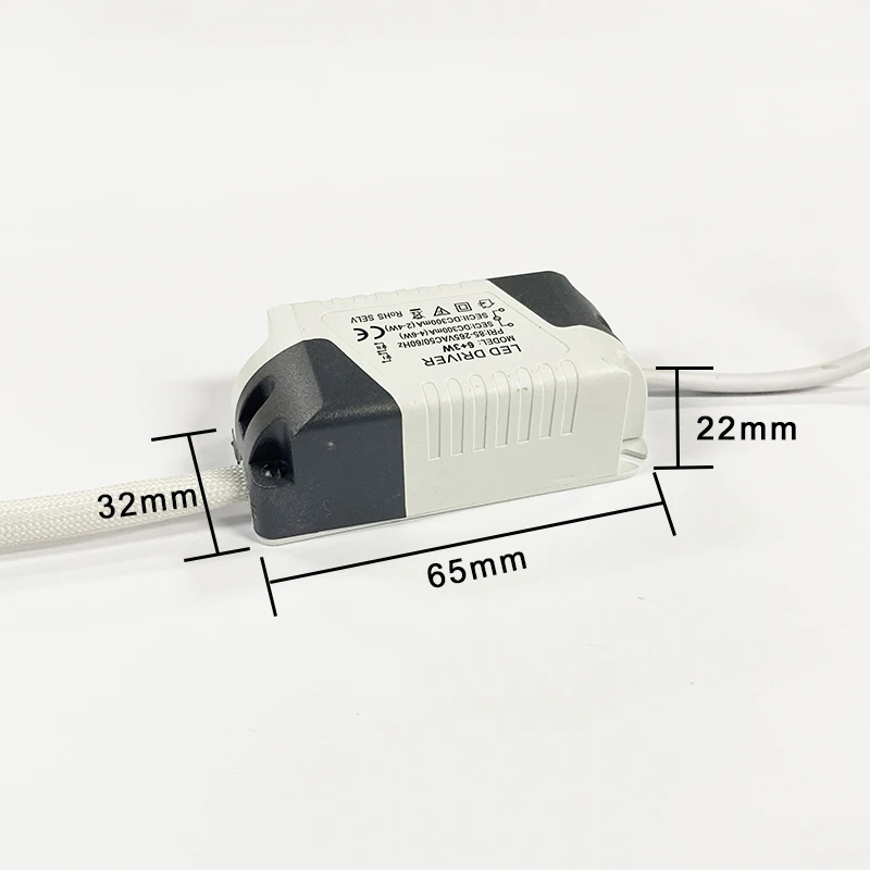 LED Driver 6+3W,4+3W Transfermer For Two Color Ceiling Lights 2 Channels Output:DC12-21V,6-14V 300mA 4pin Cables AC110V-265V