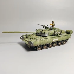 1:72 Scale Plastic Russian T-80UE Main Battle Tank Model Militarized Combat Track Type Classics Adult Gifts Toys Souvenir