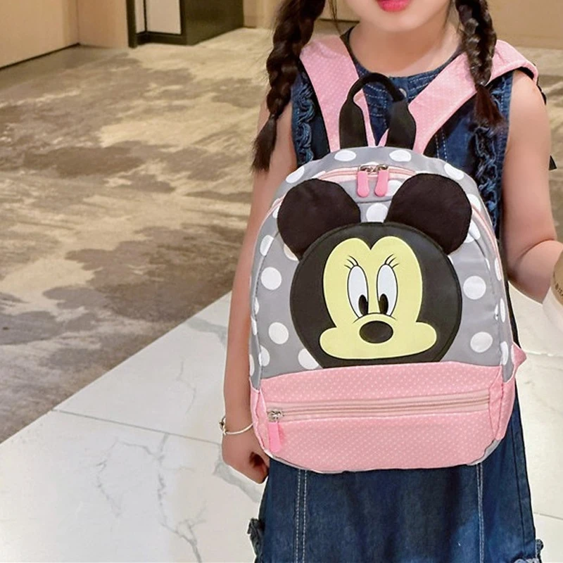 حقيبة ظهر ديزني كارتونية للأطفال الأولاد والبنات ميني ميكي ماوس للأطفال حقيبة مدرسية جميلة لرياض الأطفال هدية للأطفال #5