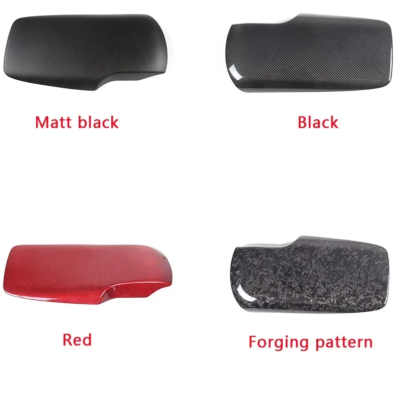 

For Chevrolet Corvette C6 2005-2013 Car Center Control Armrest Box Decorative Cover Real Carbon Fiber Interior Accessories LHD