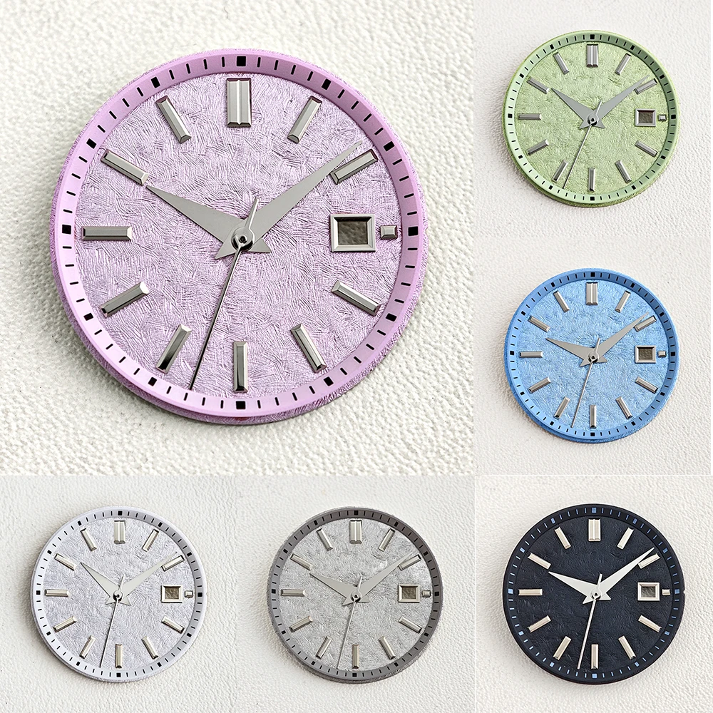 Image of 23mm NH05 Zifferblatt Damenuhr Zifferblatt Ohne Logo Für GS Mod NH05 Automatikwerk Sakura Strukturiertes Zifferblatt Damenuhrteile Benutzerdefiniertes Logo
