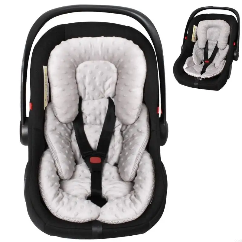 CORB Strollers Cushion Double Sided Pad for Infant Toddlers Pushchair Liner Pad Breathable Dotted Backing Cushion