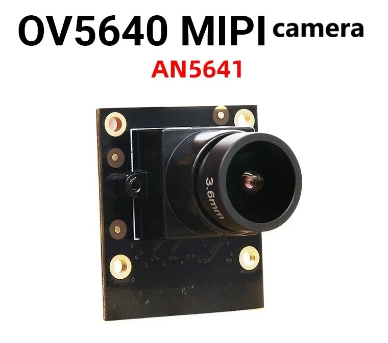 

ALINX 5 Million Pixels MIPI Photography Camera OV5640 Supporting FPGA Black and Golden Development Board Module AN5641