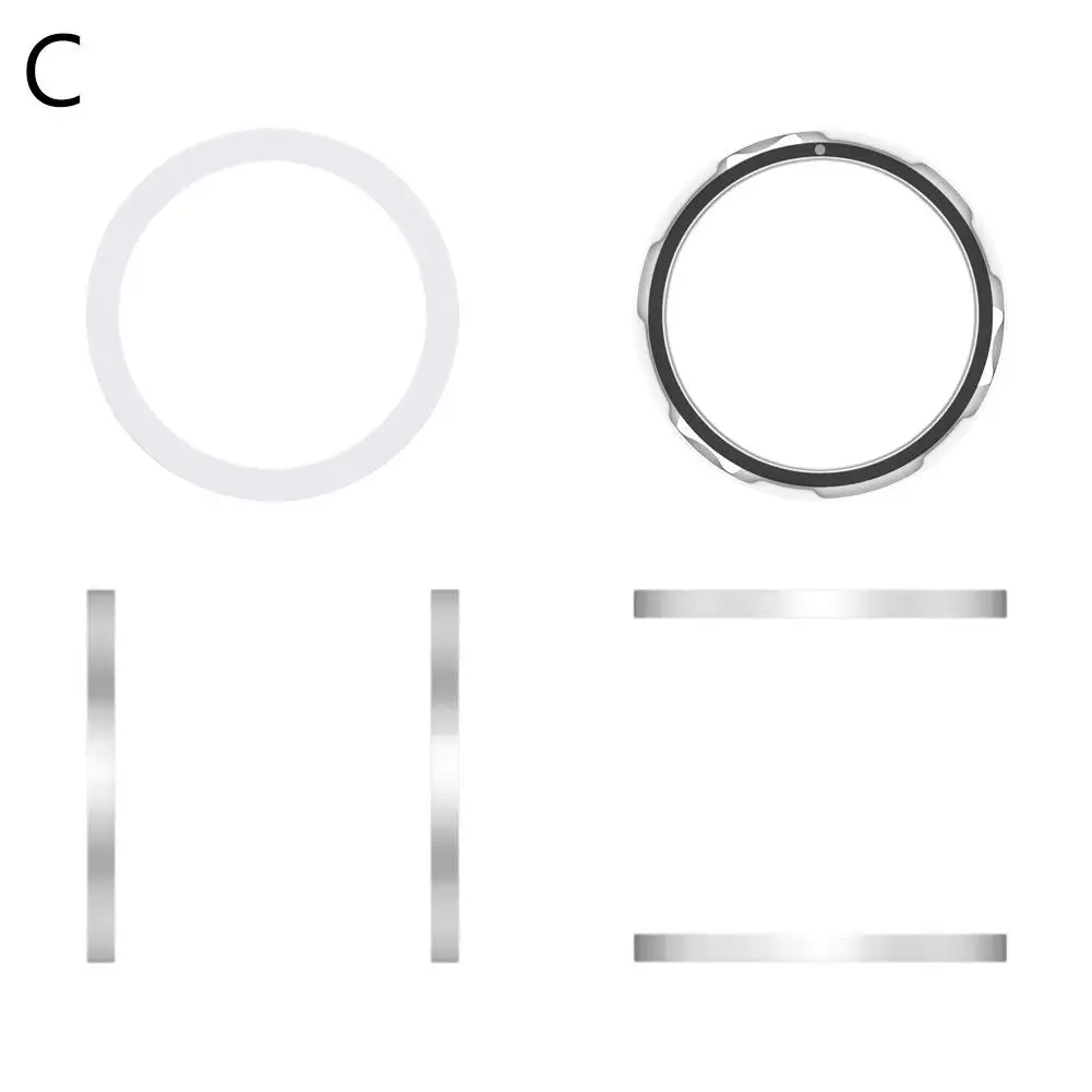 For Nothing CMF Watch Pro 2 Smartwatch Metal Bezel Protector Strap Case Protective Case Cover Watch Replacement Hard C2N6