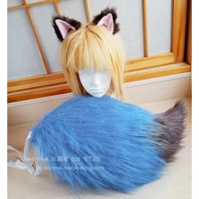 BNA BRAND NEW ANIMAL Anime Kagemori Michiru Cosplay Simulazione Peluche Orecchie di Gatto Coda Artiglio Guanti Costume Per Adulti Halloween Prop
