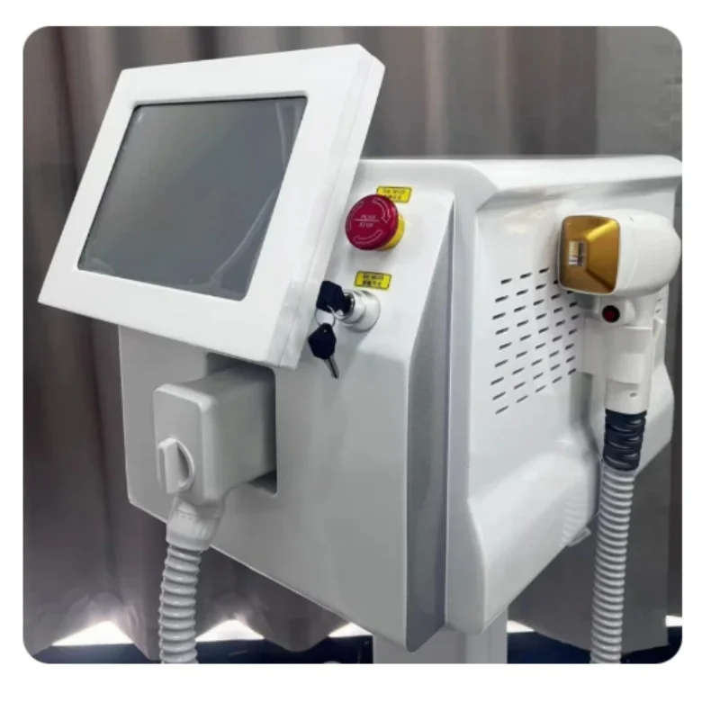 Portable 808 Diode Laser Hair Removal Machine 3 wavelengths Painless Beautiful Whole Body Skin Rejuvenation Hair Removal