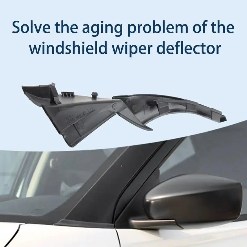 

J0MA Left Right Windshield Wiper Cowl Cover 66894-5RF0B 66895-5RF0B for 2017-2021 Auto Accessories Easy Installation
