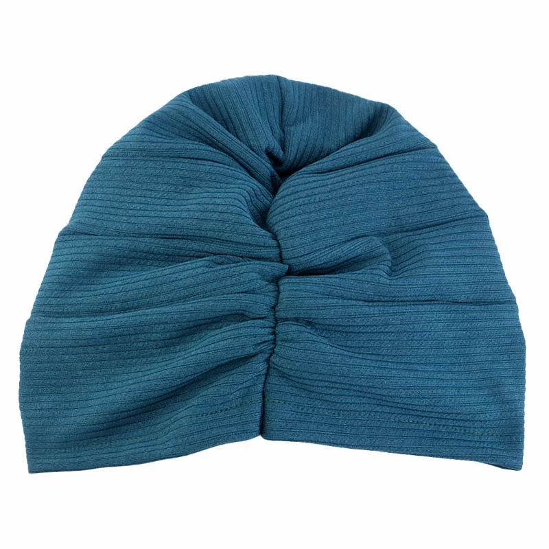 Boné de Chemo Twist Knot para Mulheres Muçulmanas, Chapéu de Câncer, Chapéu Turbante, Boné, Lenço, Envoltório, Gorros Indianos, Skullies, Árabe, Islã