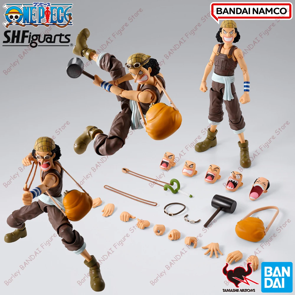 

В наличии BANDAI One Piece S.H.Figuarts Usopp Roronoa Zoro Monkey D. Luffy Nami Romance Dawn Аниме Фигурки Модель игрушки