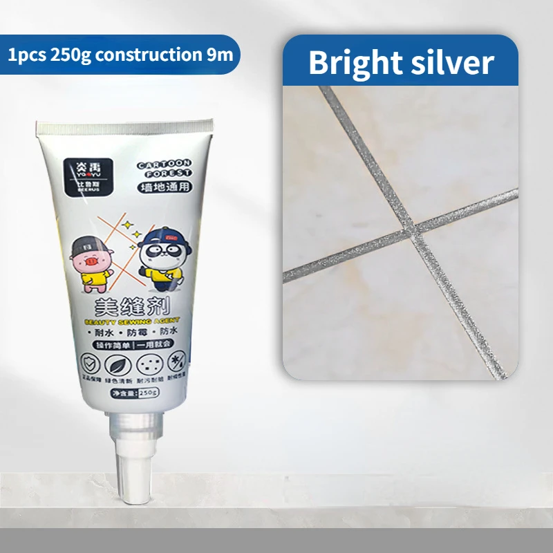 กาวซีลน้ำ Beauty Joint Grout Grout กระเบื้องกระเบื้องกันน้ำ Anti-Mildew Joint Sealant สระว่ายน้ำห้องน้ำ sealant