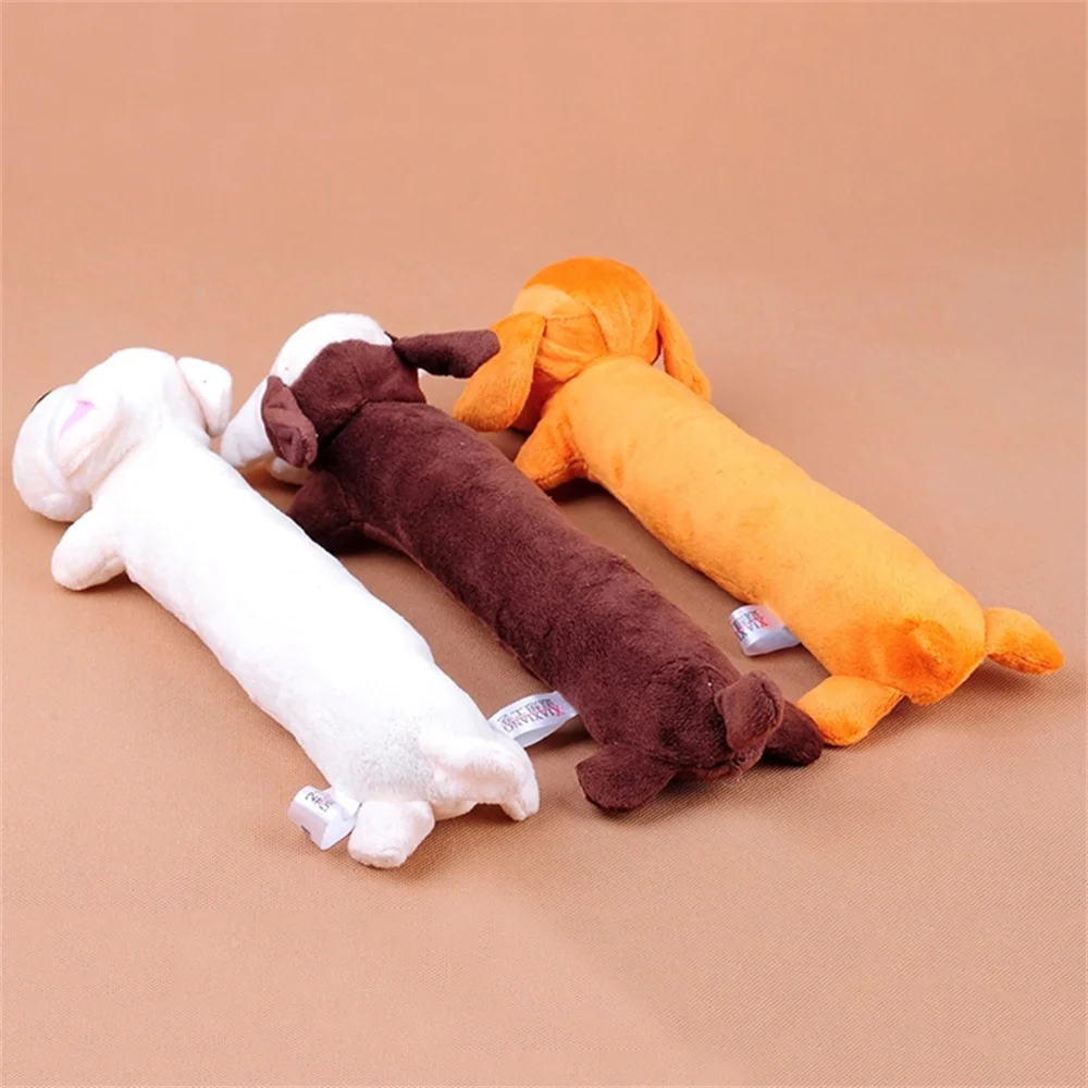 Fill Plush Pet Chew Toys for Small Medium Dogs Squeaky Puppy Dog Stuff Toy Poodle Pomeranian mascotas Clean Teeth Accessories