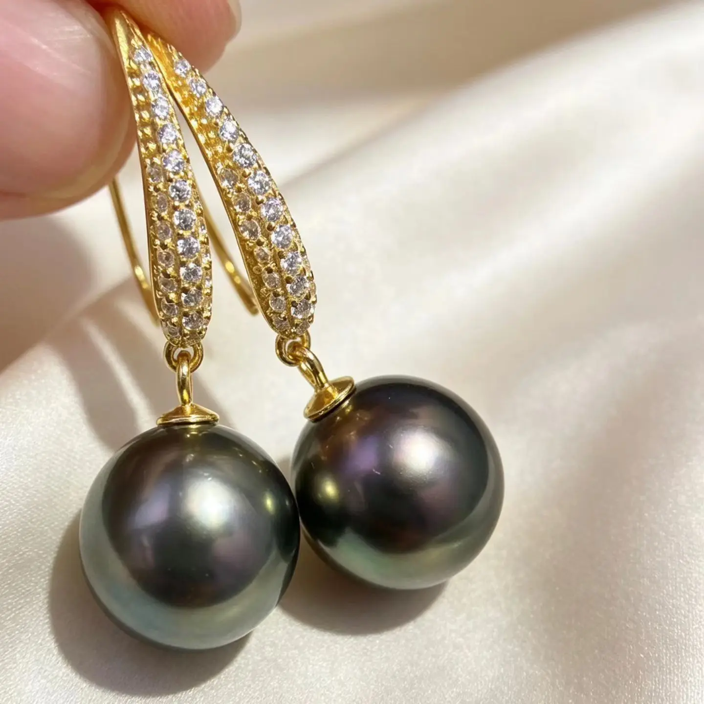 Wholesale S925 Sterling Silver Earrings Mount Findings Settings Base Mounting Parts Accessory for 10-11mm Pearls 5 pairs/lot