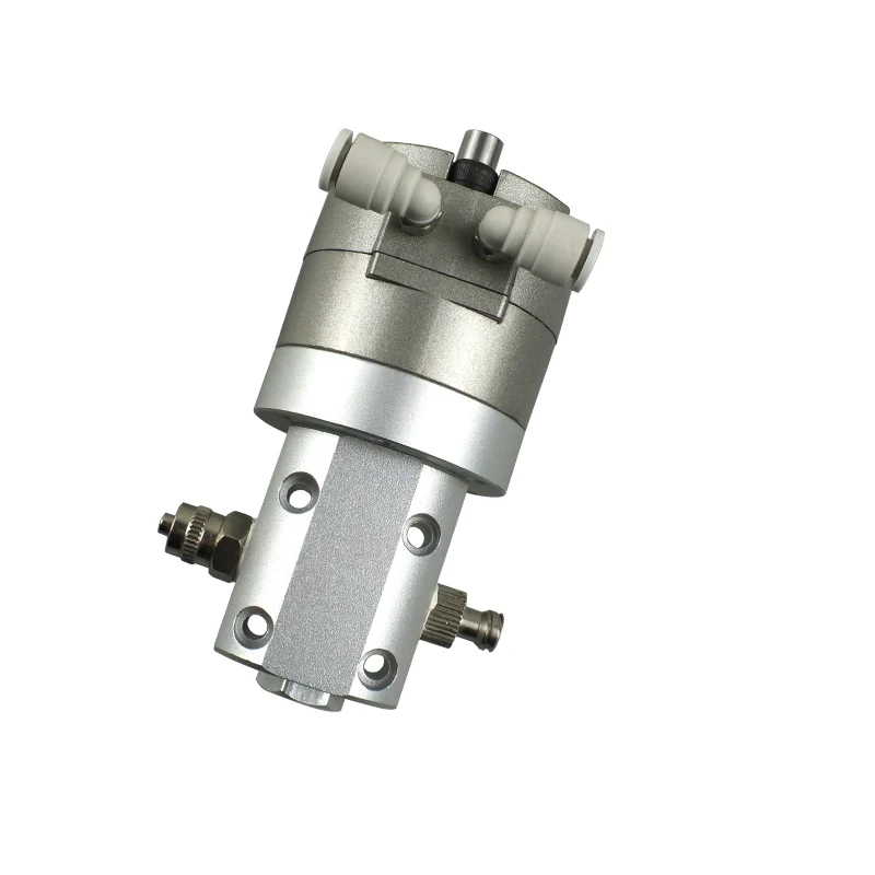 High Precision Wear-Resistant Ceramic Core Rotary Valve Adhesive Granular Materials Actuated High Flow Pneumatic Valve view 3