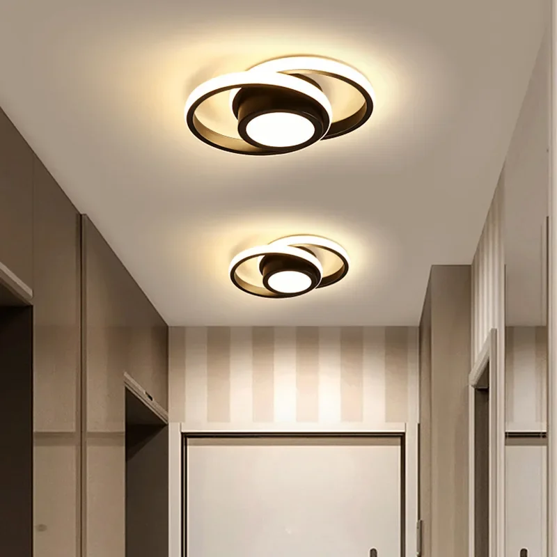 Imagem -05 - Luzes de Teto Conduzidas Modernas para a Decoração Home Quarto Corredor Vestíbulo Sala de Estar Decoração Interior Iluminação Luminária