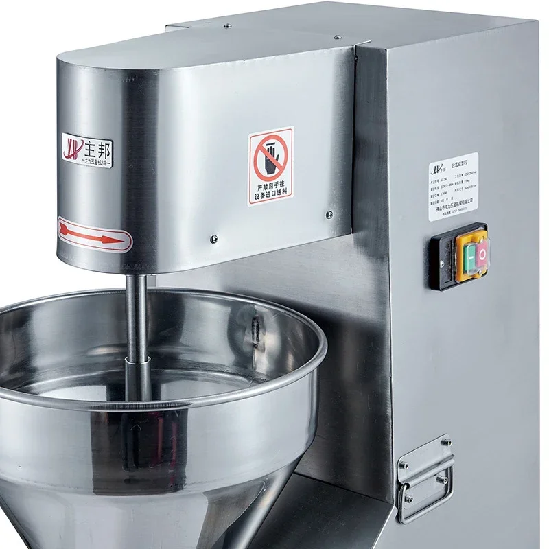 Коммерческая машина для фрикаделек 1100 Вт, автоматическая машина для формования мясных шариков из рыбы, говядины