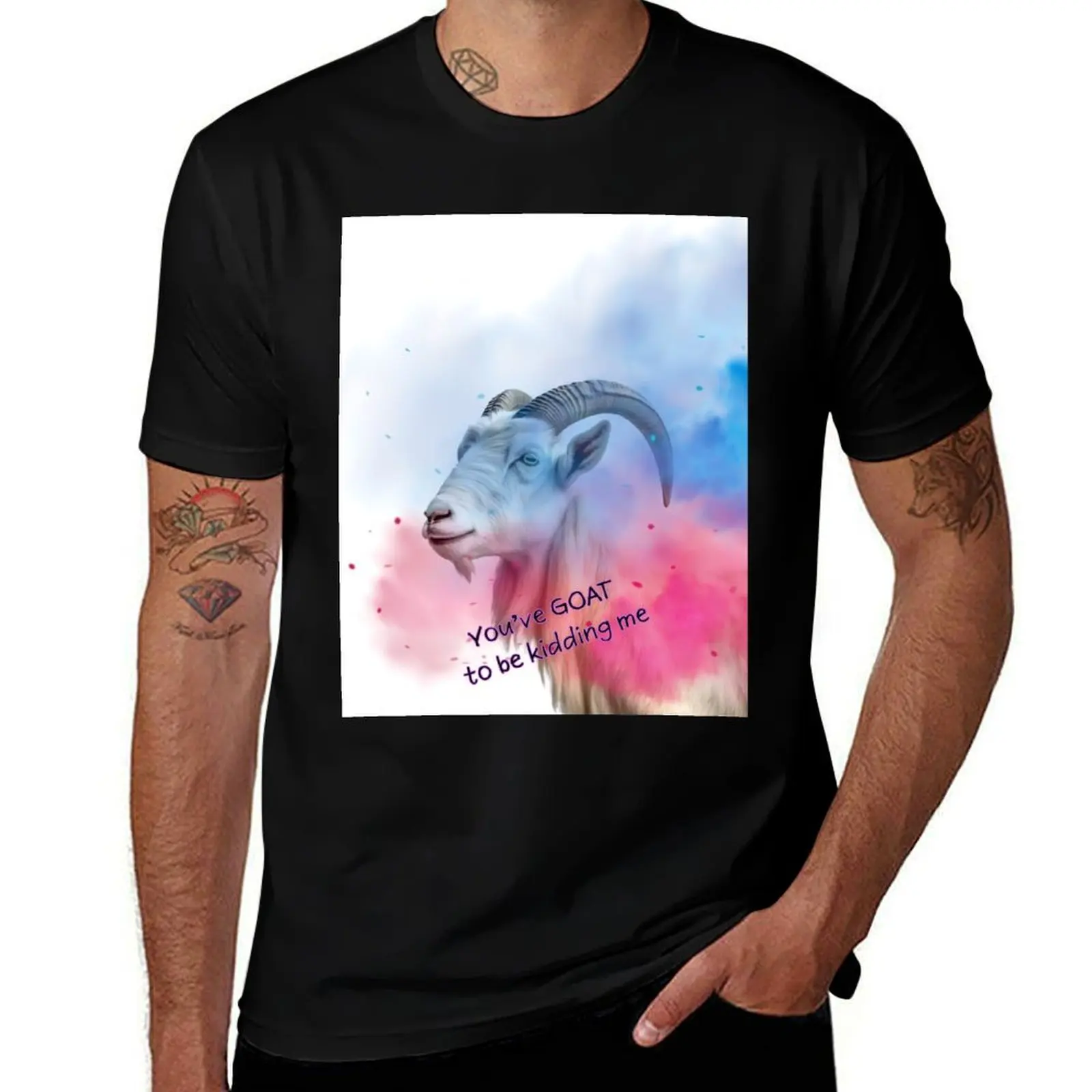 

Seriously GOAT Mode Tee, No Kidding, Just Goating Gift, Baaad Attitude T-Shirt boys animal print sublime mens clothes