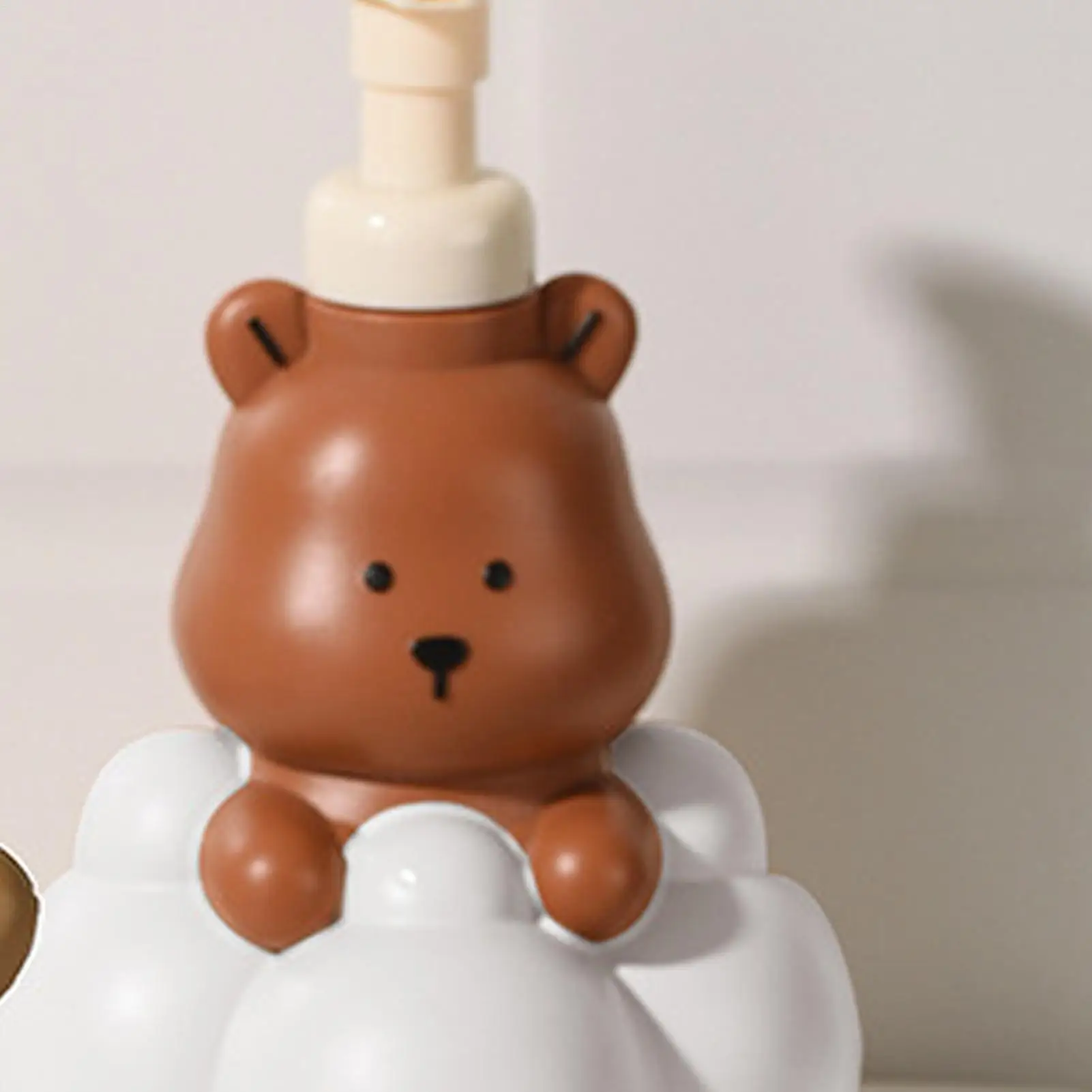 

Soap Dispenser Refillable Bear Pump Bottle Bathroom Soap Dispenser For Shower Gel Lotion Liquid Shampoo Home Apartment Dormitory