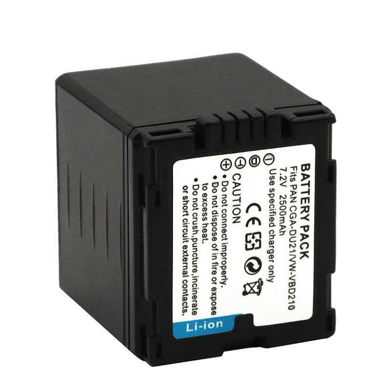 CGA-DU21 VW-VBD210 Battery  for Panasonic CGR-DU06 DU07 NV-GS10 CGA-DU12 CGA-DU14 DU21 GS100K GS17E PV-GS65