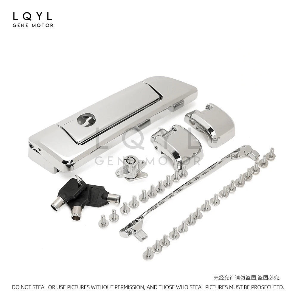 

Мотоциклетный пакет, защелка крышки багажника, ключ, комплекты оборудования для Harley Tour Pak Touring Road Glide Electra Glide Road King 2014-2024