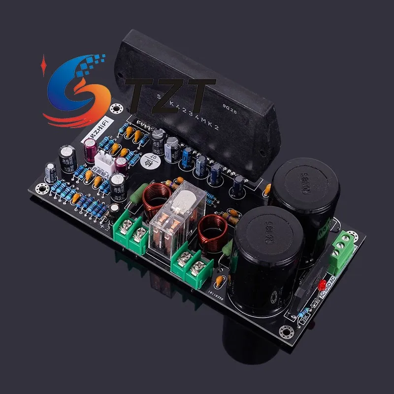 TZT STK4234MK2 HiFi Professional Power Amplifier 100Wx2 High Power Triode Stereo DIY Amplifier Board for SANYO