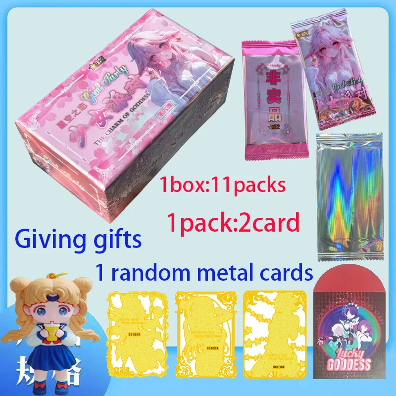 2024 Newest Maiden Party 6 Collection Card Goddess Story Waifu Booster Box ACG CCG TCG Doujin Toys Chrismas Hobbies Gift