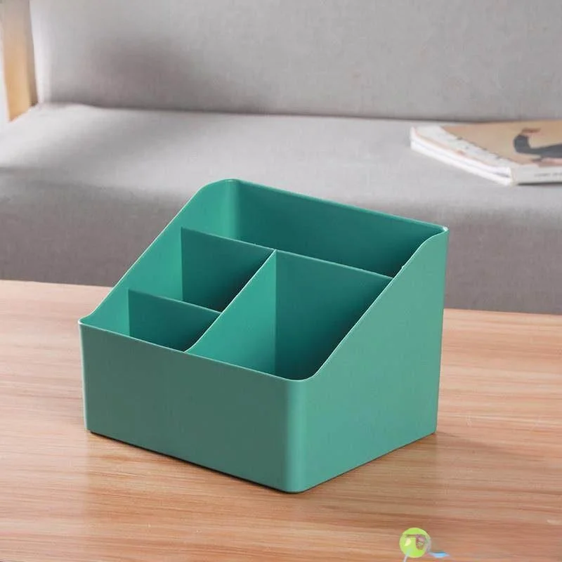 

Multifunctional Desktop Storage Box Office Living Room Dormitory Remote Control Miscellaneous Items Organizer Rectangular Pla...