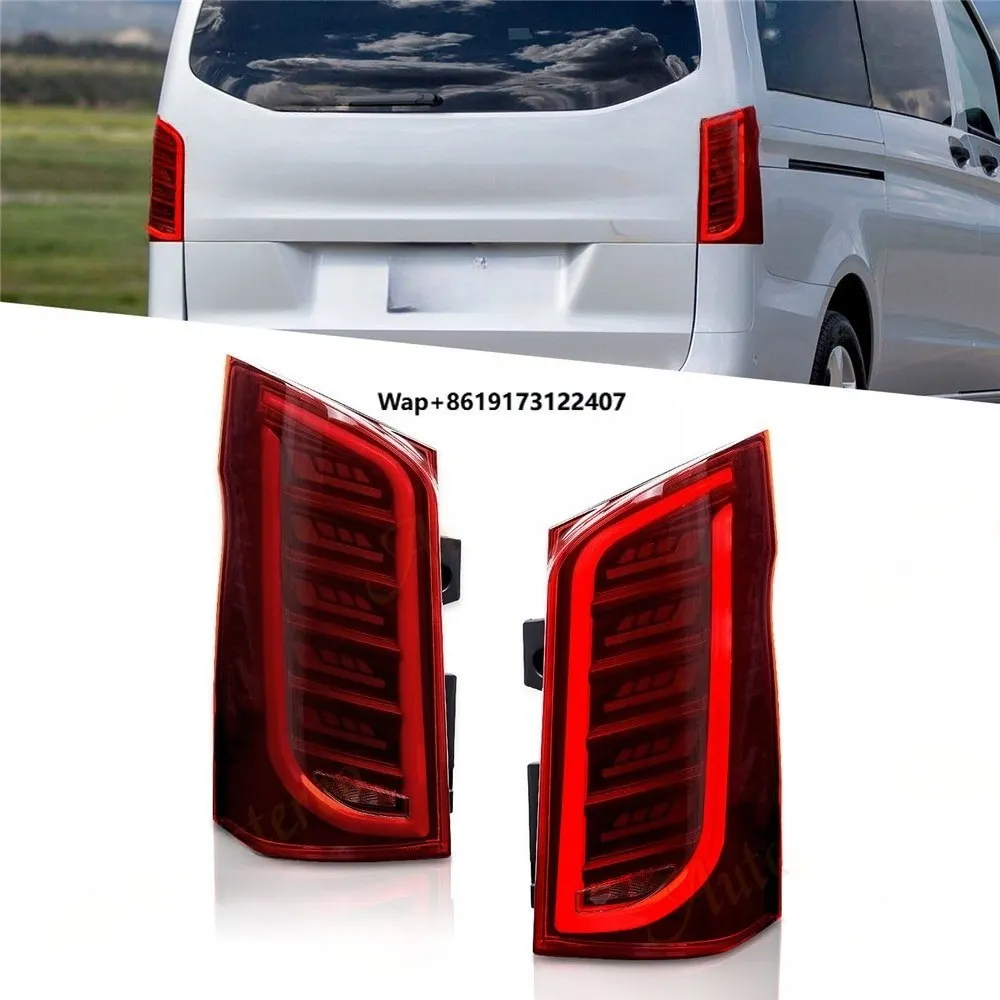 Car Rear Brake Light for  Vito V250 V260 W447 2014-2020 Rear Lamp Taillight Lights Retrofit Assembly Turn Signal