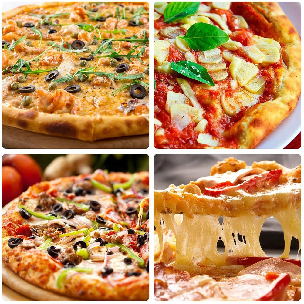 

1Pc Non-Stick 8 Inch Cheese Pizza Pan Aluminum Alloy Baking Dish Kitchen Bakeware Pizza Tray