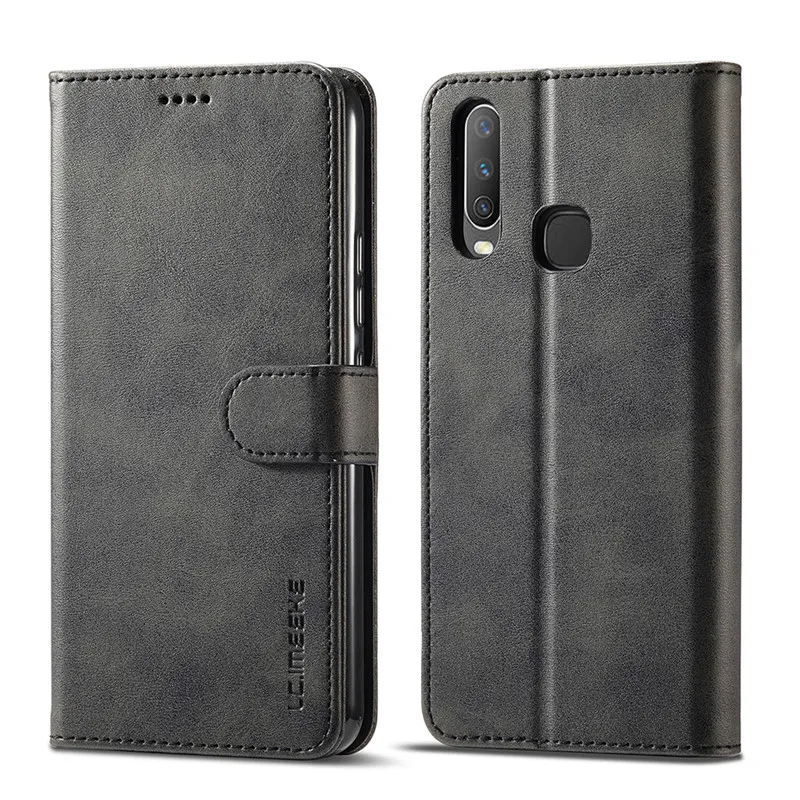 

For VIVO Y12 Case Flip 360 Magnetic Phone Case On VIVO Y12 Case Leather Vintage Wallet Cover For VIVO Y 12 Case Telefoon Hoesjes