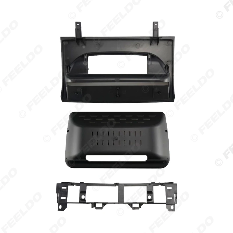 FEELDO Car 2Din Audio Face Plate Fascia Frame For Mazda 6 9