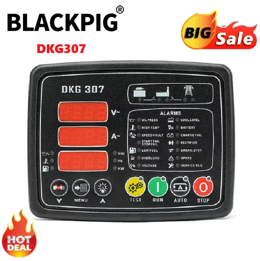 Copy DKG307 DATAKOM DKG 307 Genset Generator Module Controller Panel AMF Automatic Mains Failure Control Panel