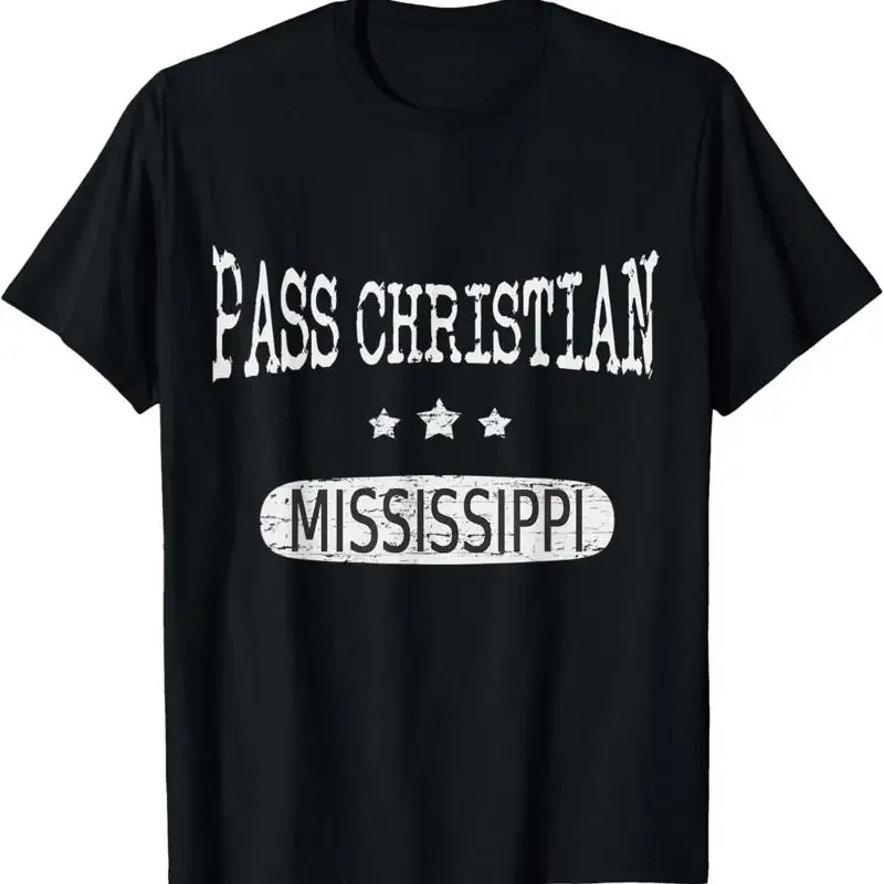 Vintage Pass Christian Mississippi T Shirt