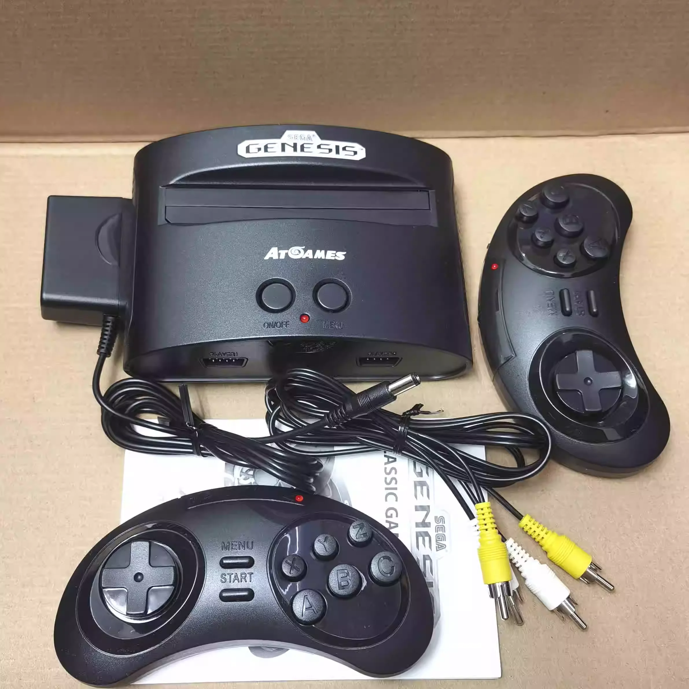 AtGames Sega Genesis Classic Game Console with Controllers