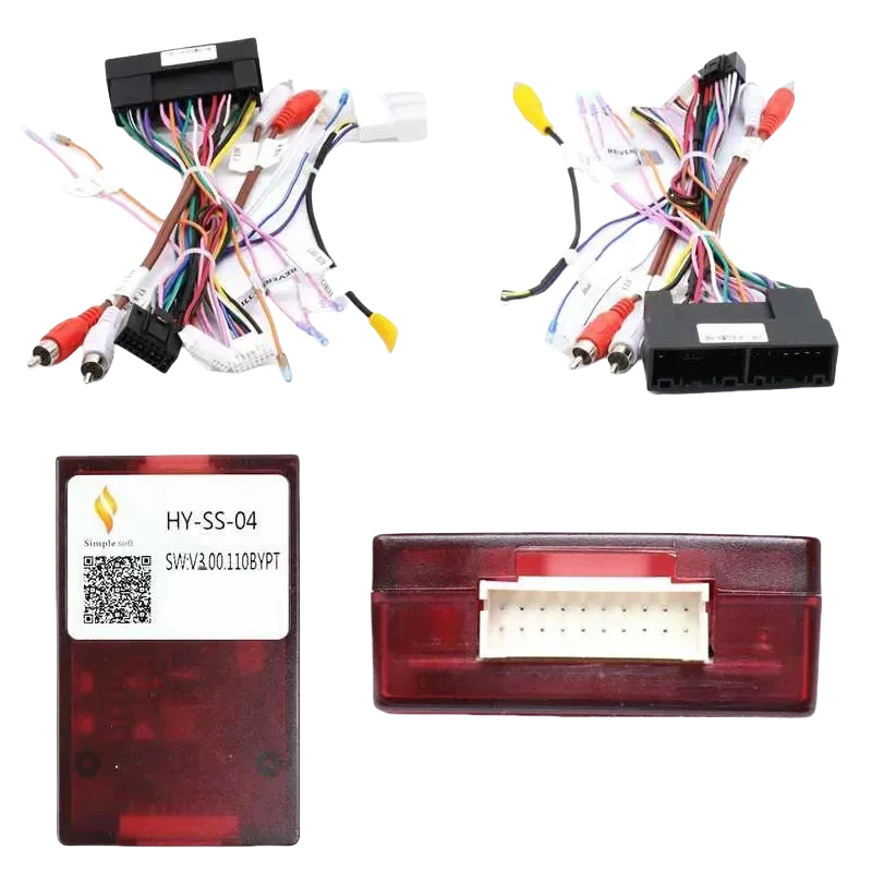 

Для KIA K5 Optima/Sedanona/Carnival Android автомобильный радиоприемник Canbus Box декодер жгут проводов адаптер кабель питания HY-SS-04