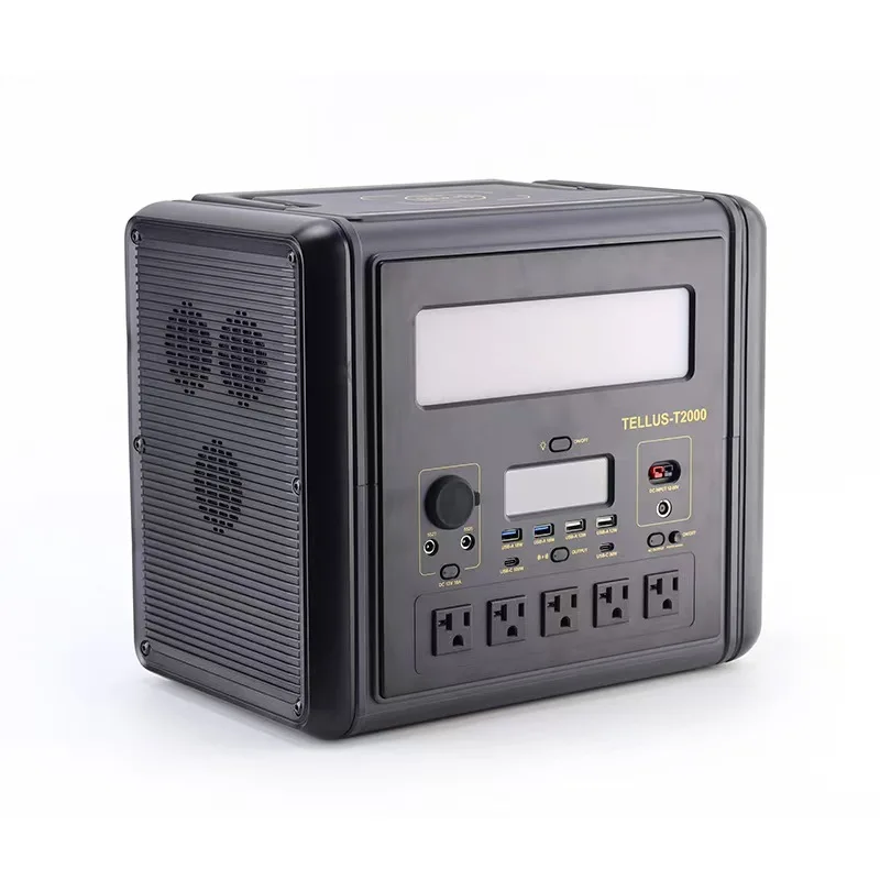 

Oketon T Series 2000W High Power 220V Pure Sine Wave Inverter MPPT For Outdoor Camping Live Streaming Emergency Power Supply