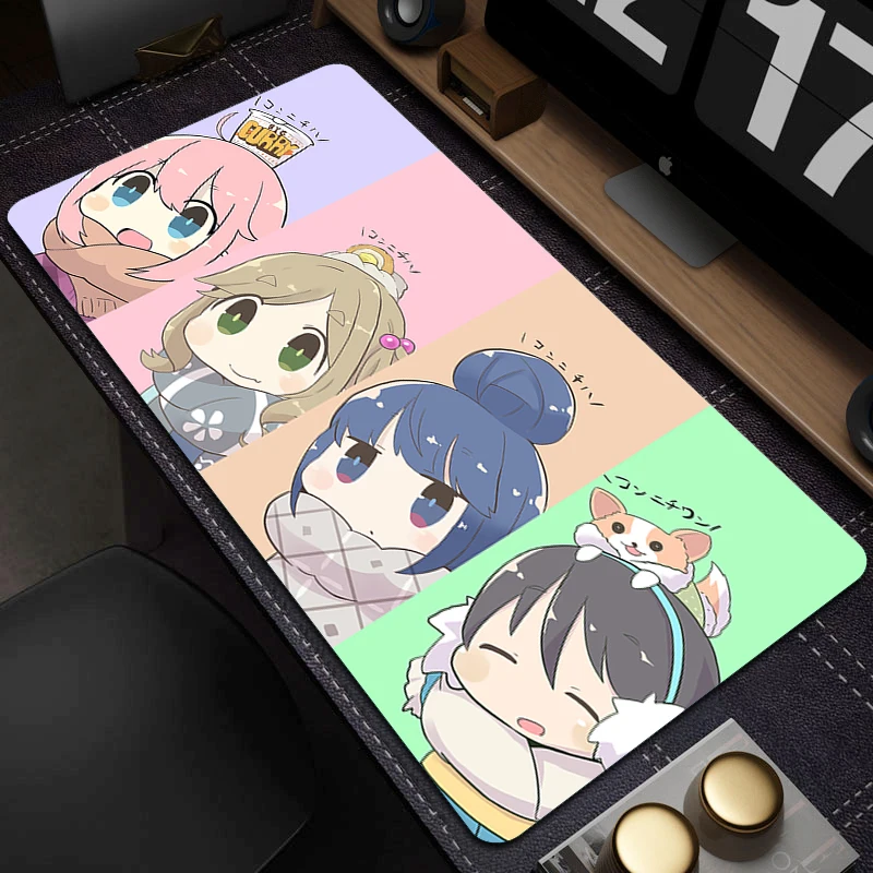 

Genshin Impact Mouse Pad Q edition Bennett Jean Gaming Mousepad Cute Computer Mouse Mat Game Desk Mat Locking Edge Keyboard Pad