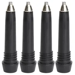 4Pcs Trekking Pole Tip Aluminum Alloy Trekking Pole Replacement Tips Outdoor Hiking Camping Tungsten Carbide Tip