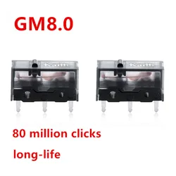 1Pcs New Kailh GM 8.0 micro switch Gold Contactor 80 Million Click Life Computer mouse left right Micro Swicth button