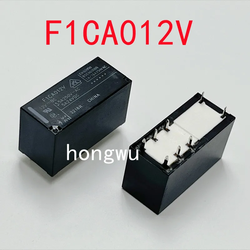 

100% Original New 2PCS F1CA012V DC12V relay 5A 8pins