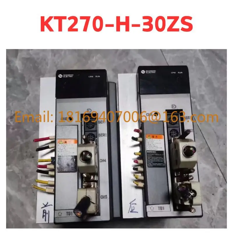 

second-hand Servo Driver KT270-H-30ZS, function well Tested well and shipped quickly