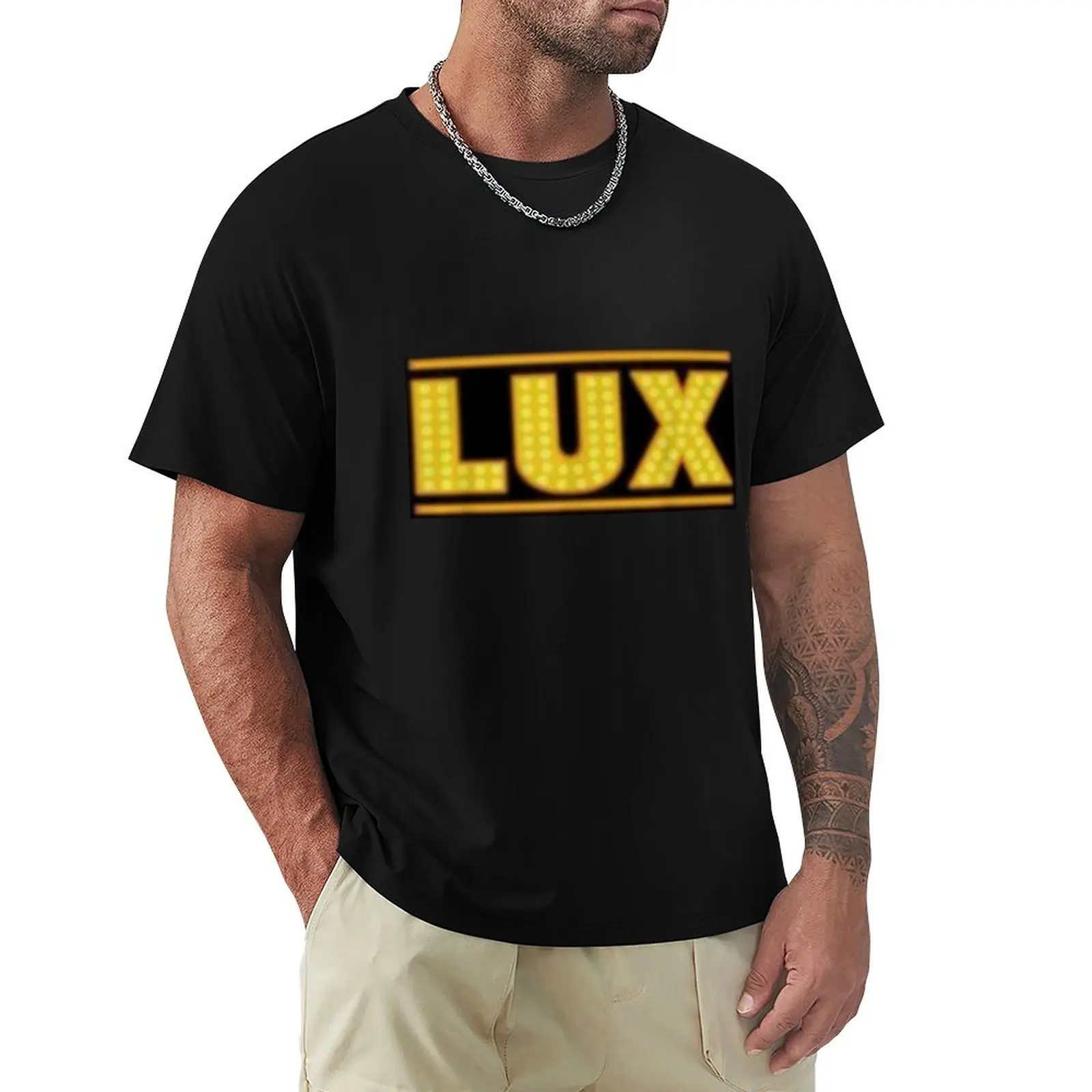 Lucifer 'LUX' T-Shirt Simple Print Design T-Shirt