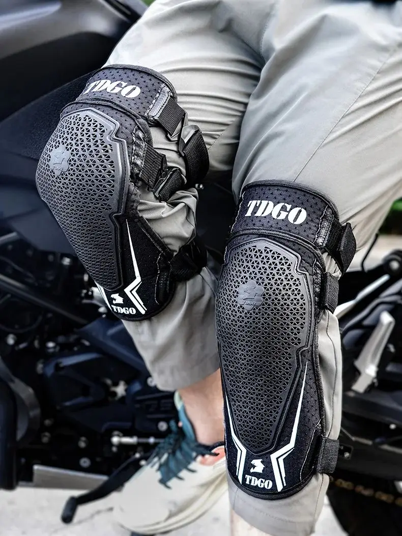 AliExpress NONE Summer Motorcycle Riding Breathable Knee Pads Guards Lightweight  Bike Racing Brace Mesh Protective Adjustable Cycling Accessory