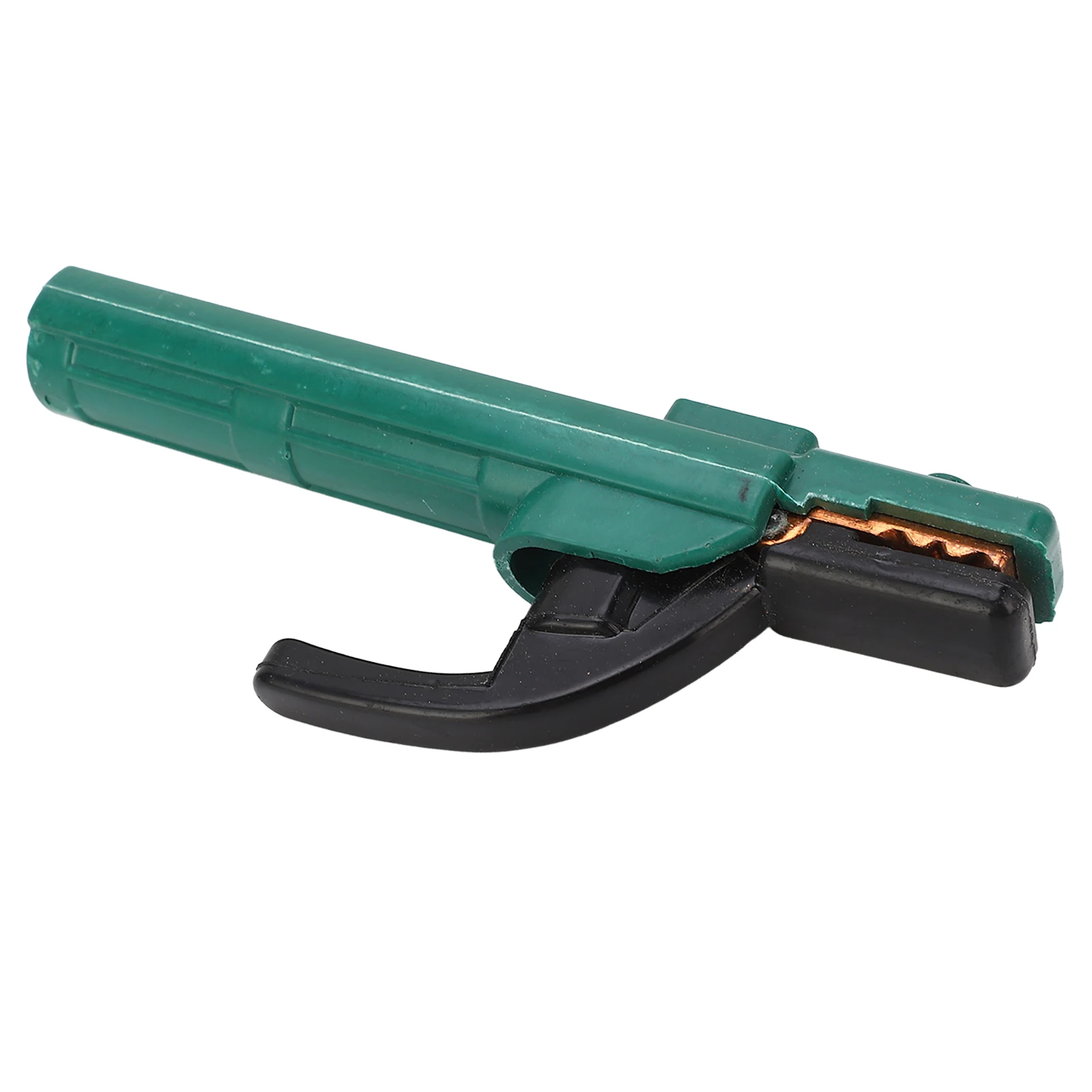 300A Welding Electrode Holder Pure Copper Electrode Clamp Ergonomic Anti Scald Insulated Handle Arc Welding Tool