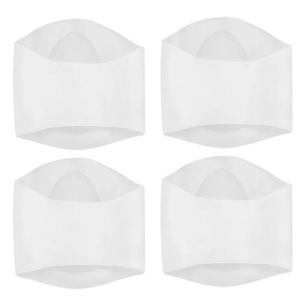 

Arch Support Insoles Universal White SEBS Gel Cushions Reusable Washable Long Lasting Premium Material Foot Pads Inserts for Men